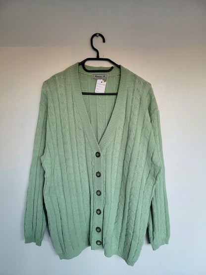 Minty Green vest - L
