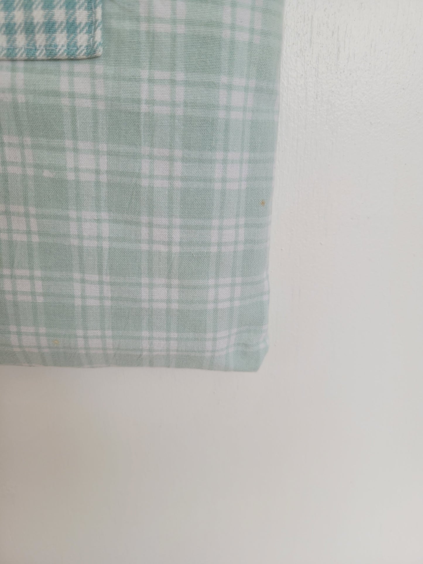 The Reversible Bag - handgemaakte totebag van vintage ginghamstof