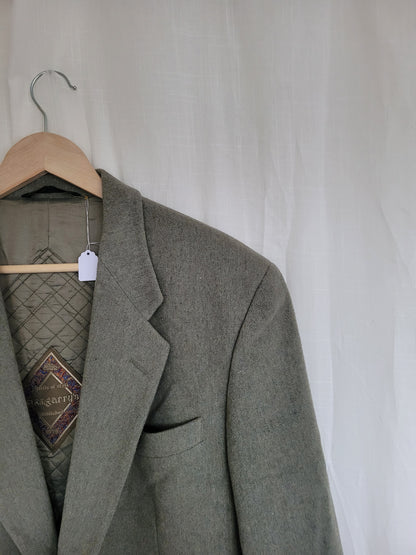 🌅 Whispers of Dawn - vintage green/grey blazer - size L/XL
