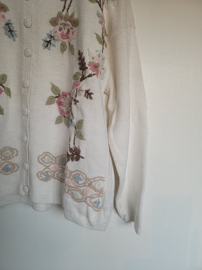 Spring Flowers vest - M