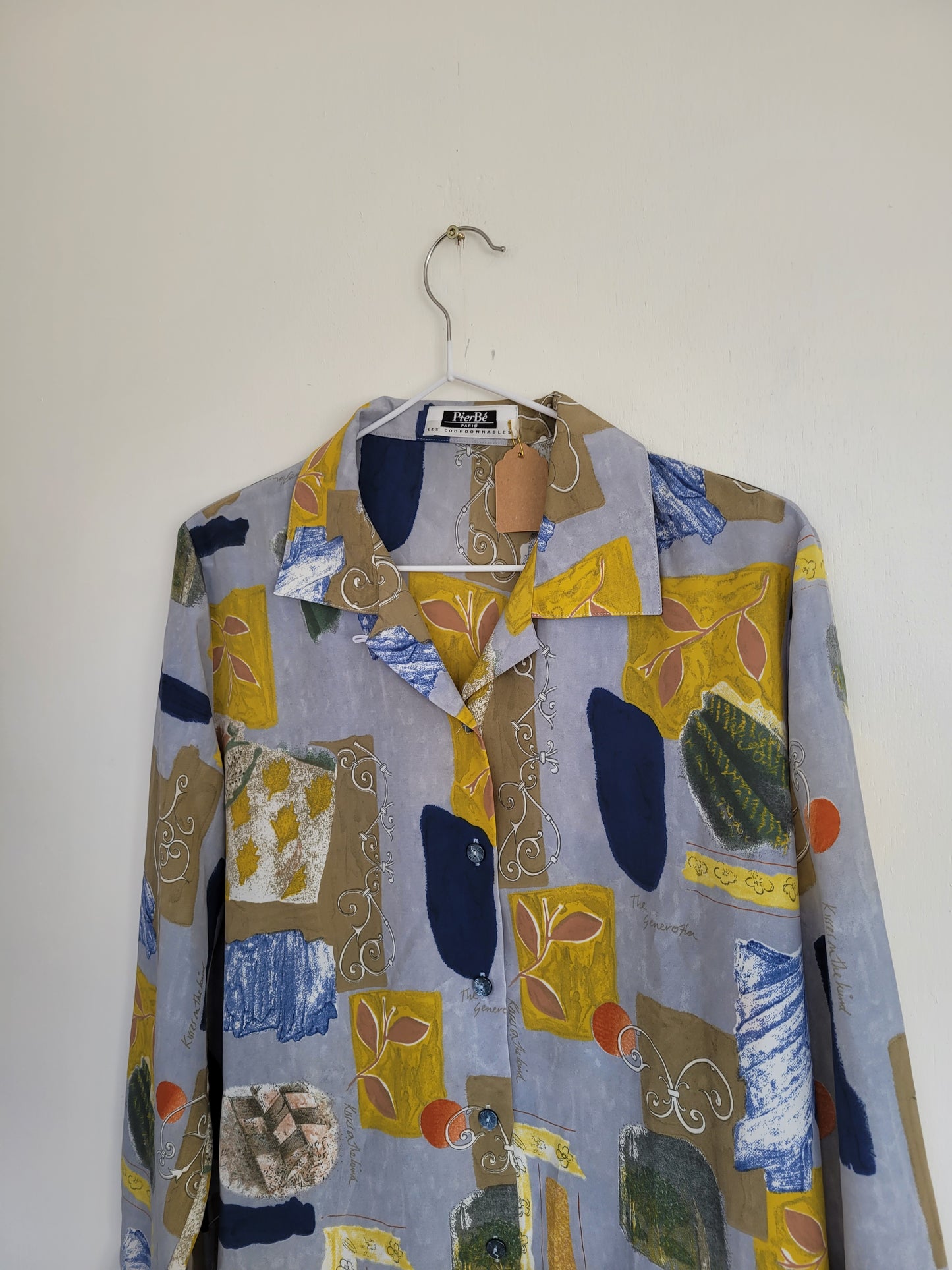 Abstracte blouse - L