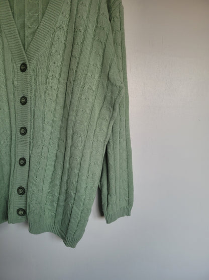 Minty Green vest - L
